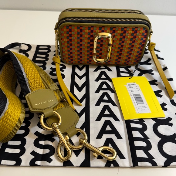 Marc Jacobs The Mixed Media Snapshot Bag - Picture 13 of 16